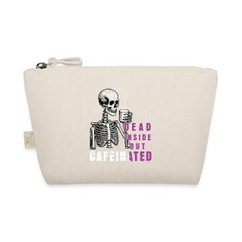 Funny Coffee Saying - Organic Pouch - nature - Front