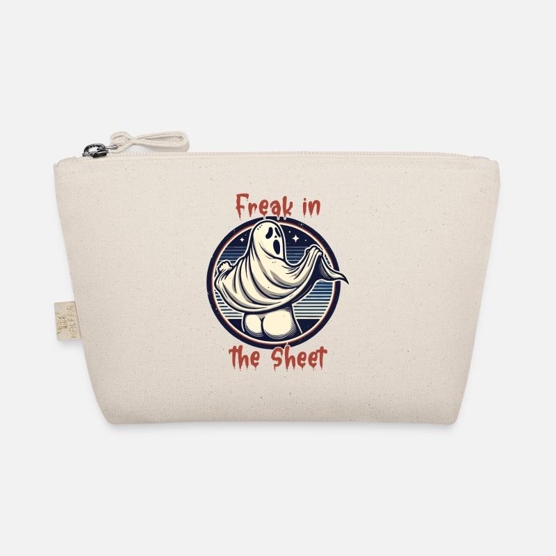 Freak in the Sheet Creepy Ghost Lover Organic Pouch