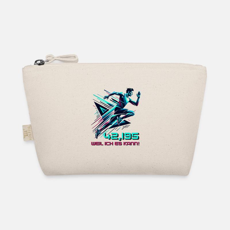 Marathon Sprüche Marathonläufer Geschenk Bio-Täschchen