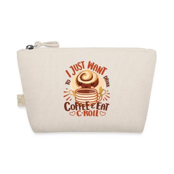 Amateur de pâtisserie Je veux juste boire du café et manger C-roll - Trousse biologique - nature - Devant