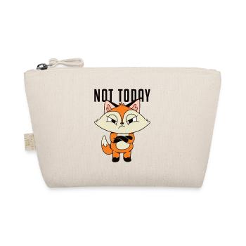 Not Today Canidae Caninae Red Fox Fox Lover Fox - Organic Pouch - nature - Front