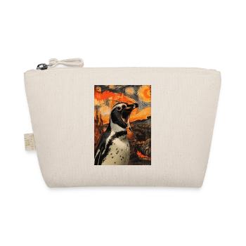 Pinguin - Bio-Täschchen - Natur - Vorne