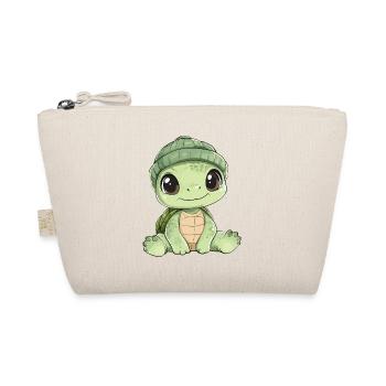 tortue mignon mignon bébé enfants animal dessin animé - Trousse biologique - nature - Devant
