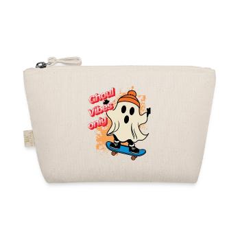 Ghoul Vibes Only Funny Cool Saying Design - Organic Pouch - nature - Front