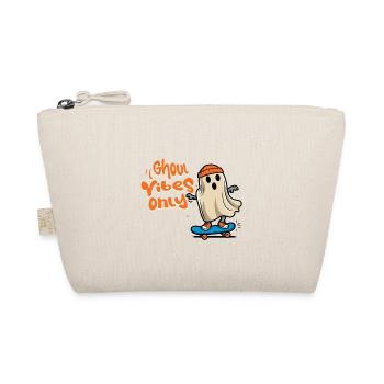 Ghoul Vibes Only Funny Cool Saying Design - Organic Pouch - nature - Front
