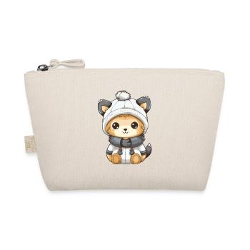 renard bande dessinée d’hiver mignon - Trousse biologique - nature - Devant