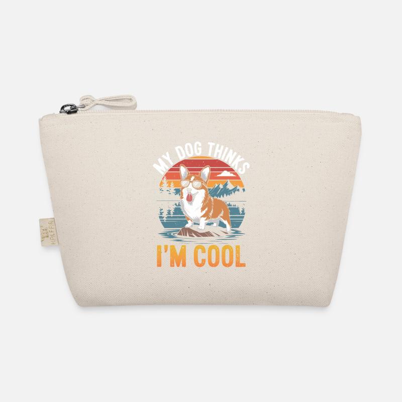 Corgi Mein Hund Denkt Das Ich Cool Bin Bio-Täschchen