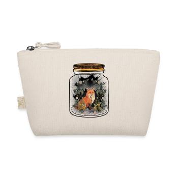 Fox Foxes Nature Nature Lover Children Child - Organic Pouch - nature - Front