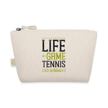 Funny Tennis Player Racket Brother - Organic Pouch - nature - Front