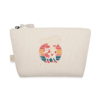 Poodle my dog thinks I'm cool - Organic Pouch - nature - Front