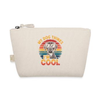 Braque de Weimar Mon chien pense que je suis cool - Trousse biologique - nature - Devant