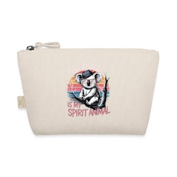 The koala is my spirit animal - Organic Pouch - nature - Front