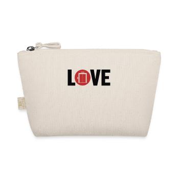 Elevator Love Technician Repair Inspector - Organic Pouch - nature - Front