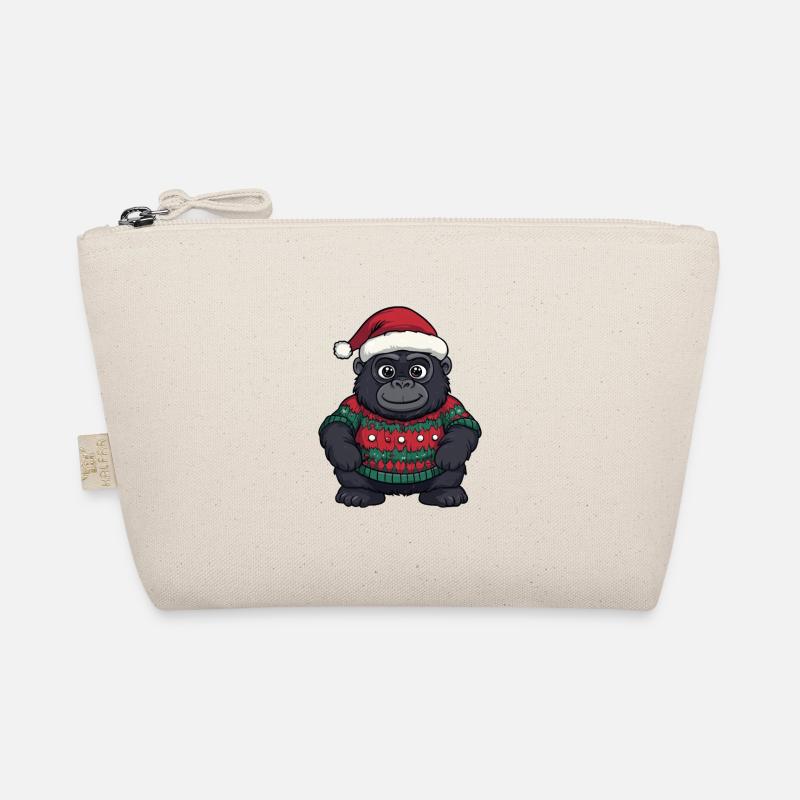 Gorilla Christmas Organic Pouch