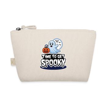 Doux Halloween Fantôme Halloween - Trousse biologique - nature - Devant