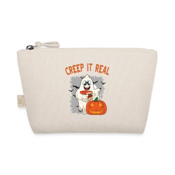 Doux Halloween Fantôme Halloween - Trousse biologique - nature - Devant