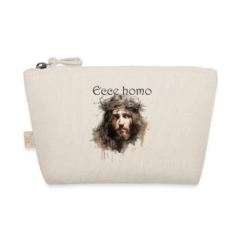 Ecce homo - Bio-Täschchen - Natur - Vorne