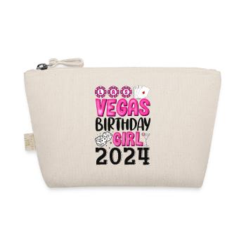 Vegas Birthday Girl 2024 - Organic Pouch - nature - Front