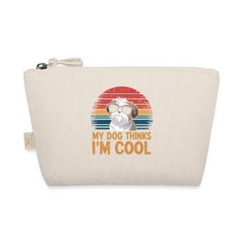 Shi shitzu mon chien pense que je suis cool - Trousse biologique - nature - Devant