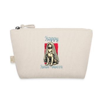 Happy Howl-oween Funny Dogs Halloween Saying - Trousse biologique - nature - Devant