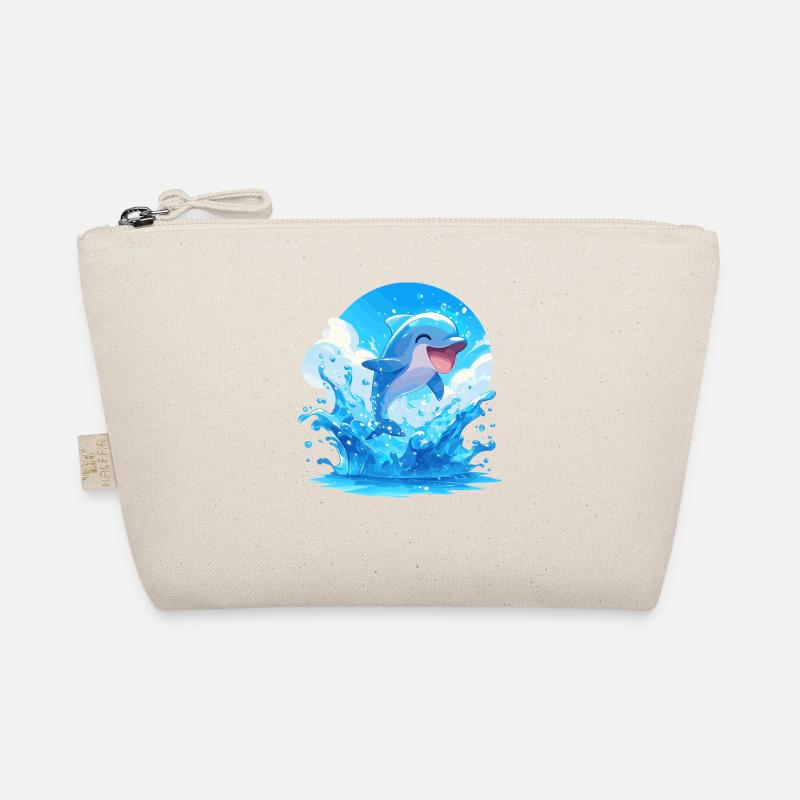 Dolphin Delfine Delfin Bio-Täschchen