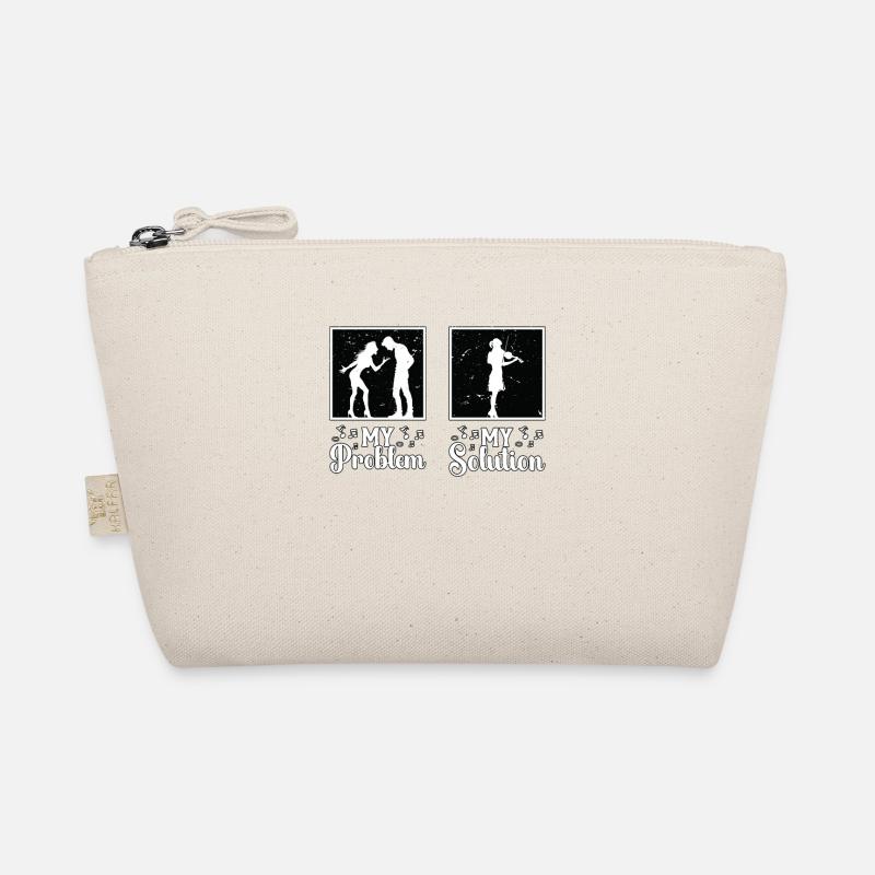 Fiddle Player My Problem My Solution Pictogram Mom Organic Pouch