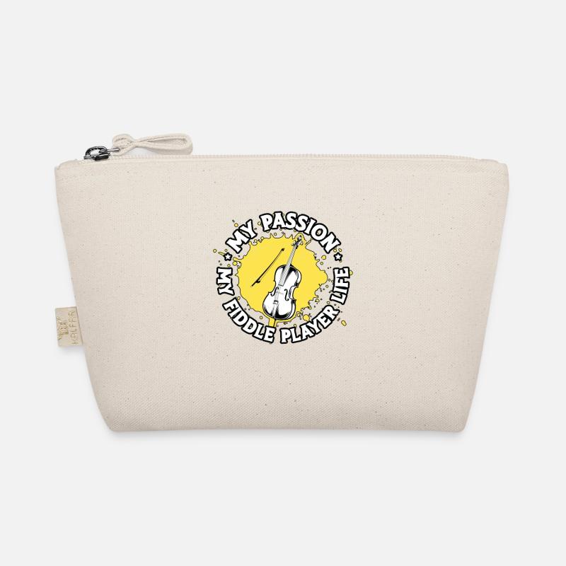 Fiddle Player My Passion My Fiddle Violin Player Organic Pouch