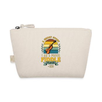 Fiddle Player A Short Story I Am A Violin Player - Organic Pouch - nature - Front