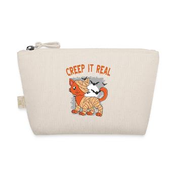 Mignon Halloween Fantôme Halloween - Trousse biologique - nature - Devant