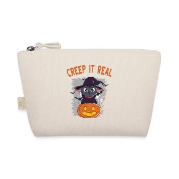 Cute Halloween Ghost Halloween - Organic Pouch - nature - Front