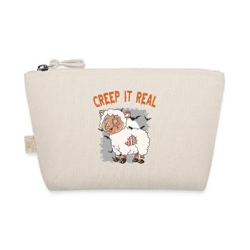 Cute Halloween Ghost Halloween - Organic Pouch - nature - Front