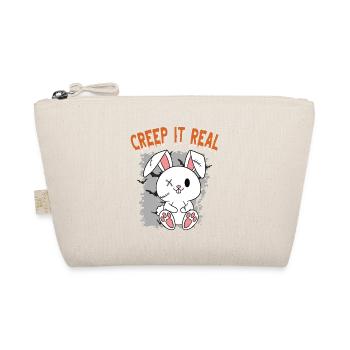 Cute Halloween Ghost Halloween - Organic Pouch - nature - Front