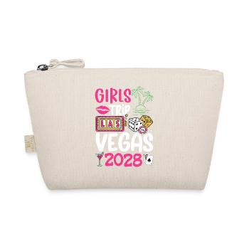 Vegas Girls Trip 2028 - Organic Pouch - nature - Front
