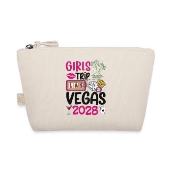 Vegas Girls Trip 2028 - Organic Pouch - nature - Front