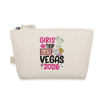 Vegas Girls Trip 2026 - Organic Pouch - nature - Front