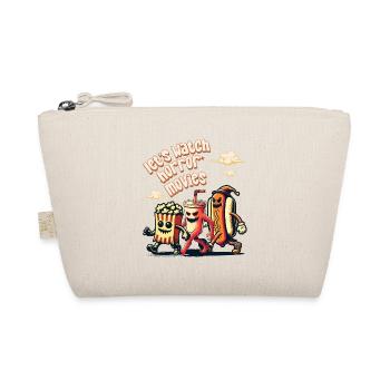 Yummy Funny Halloween Design Horror Movies - Organic Pouch - nature - Front