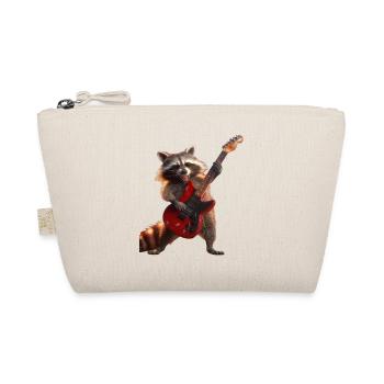 Raccoon - Organic Pouch - nature - Front