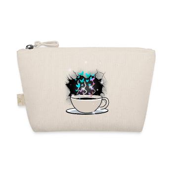 Kaffee Kaffeetasse Koffein - Bio-Täschchen - Natur - Vorne