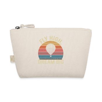 Fly High Dream Big Hot Air Balloon Inspiration - Trousse biologique - nature - Devant