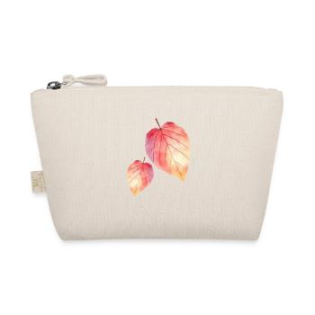 Herbst-Aquarell-Blätter Autumn Watercolor Leaves - Organic Pouch - nature - Front