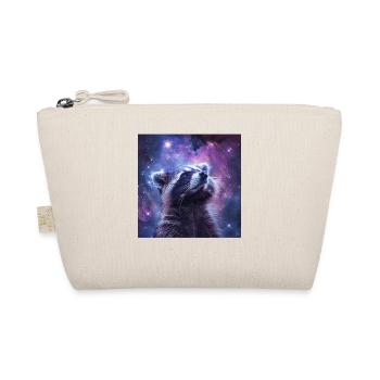 Raccoon - Organic Pouch - nature - Front