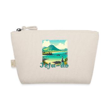 Jeju Insel Korea Sommer Urlaub Strand Grunge - Bio-Täschchen - Natur - Vorne