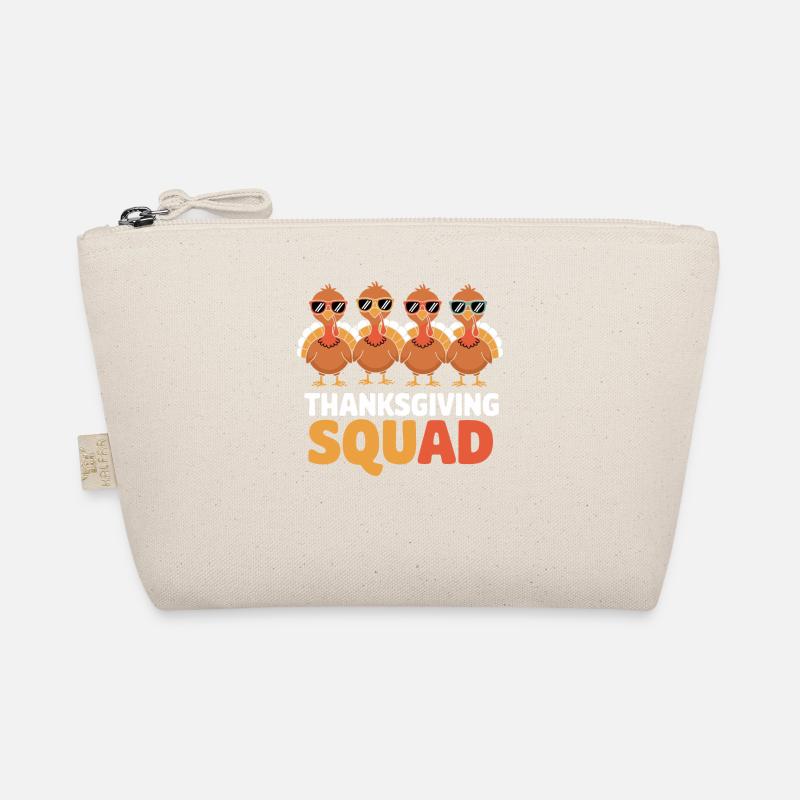 Thanksgiving Squad Lustige Truthähne Bio-Täschchen