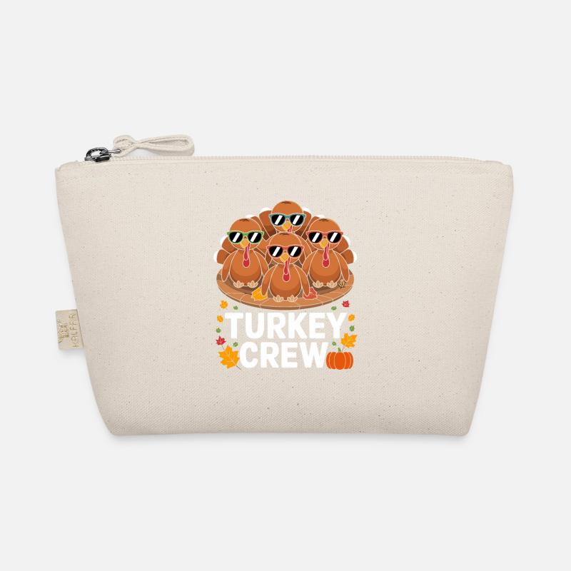 Funny Turkeys Turkey Crew Organic Pouch