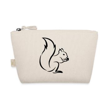 Squirrel - Organic Pouch - nature - Front