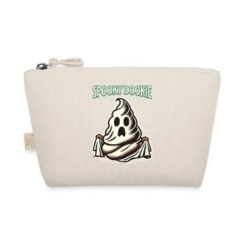 Lustiges Kackhaufen Gespenst spooky Dookie - Bio-Täschchen - Natur - Vorne
