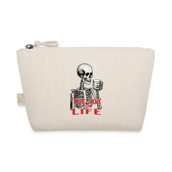Café, la joie de vivre, drôle de dicton d’Halloween - Trousse biologique - nature - Devant