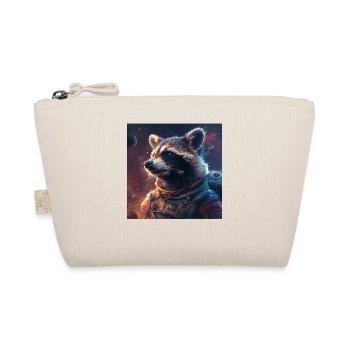 Raccoon - Organic Pouch - nature - Front
