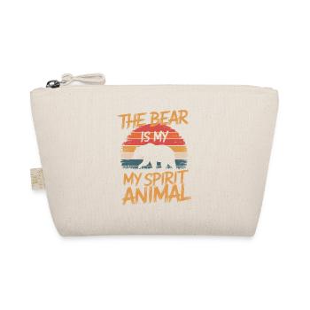 Bär The Bear Is My Spirit Animal - Bio-Täschchen - Natur - Vorne