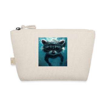 Raccoon - Organic Pouch - nature - Front